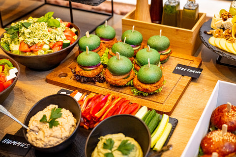 Vegetarian mini-burger IBoxik