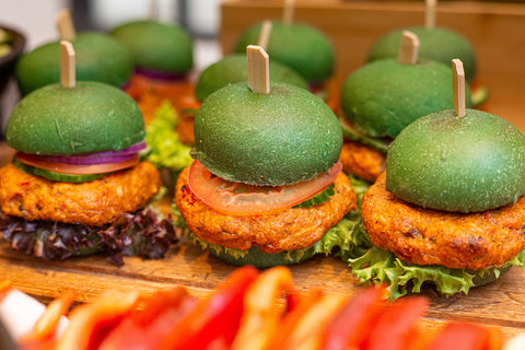 Vegetarian mini-burger IBoxik