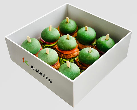 Vegetarian mini-burger IBoxik
