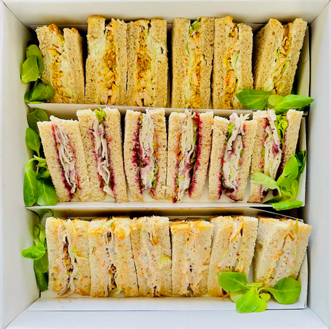 Premium Breakfast Sandwiches 18 pcs -whole grain bread