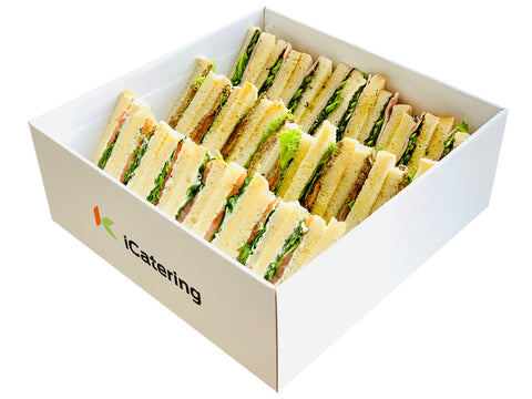 Light toast sandwiches 24 PCs-whole grain bread