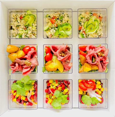 Salad bar – Global mix