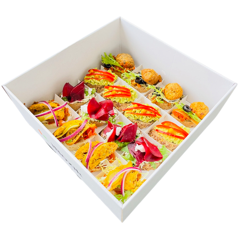 Mini bruschettas iBoxík VEGE - 16 pc